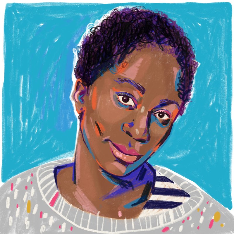 Portrait de Rosine Mbakam